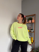 Sweat ICONIC Vert anis