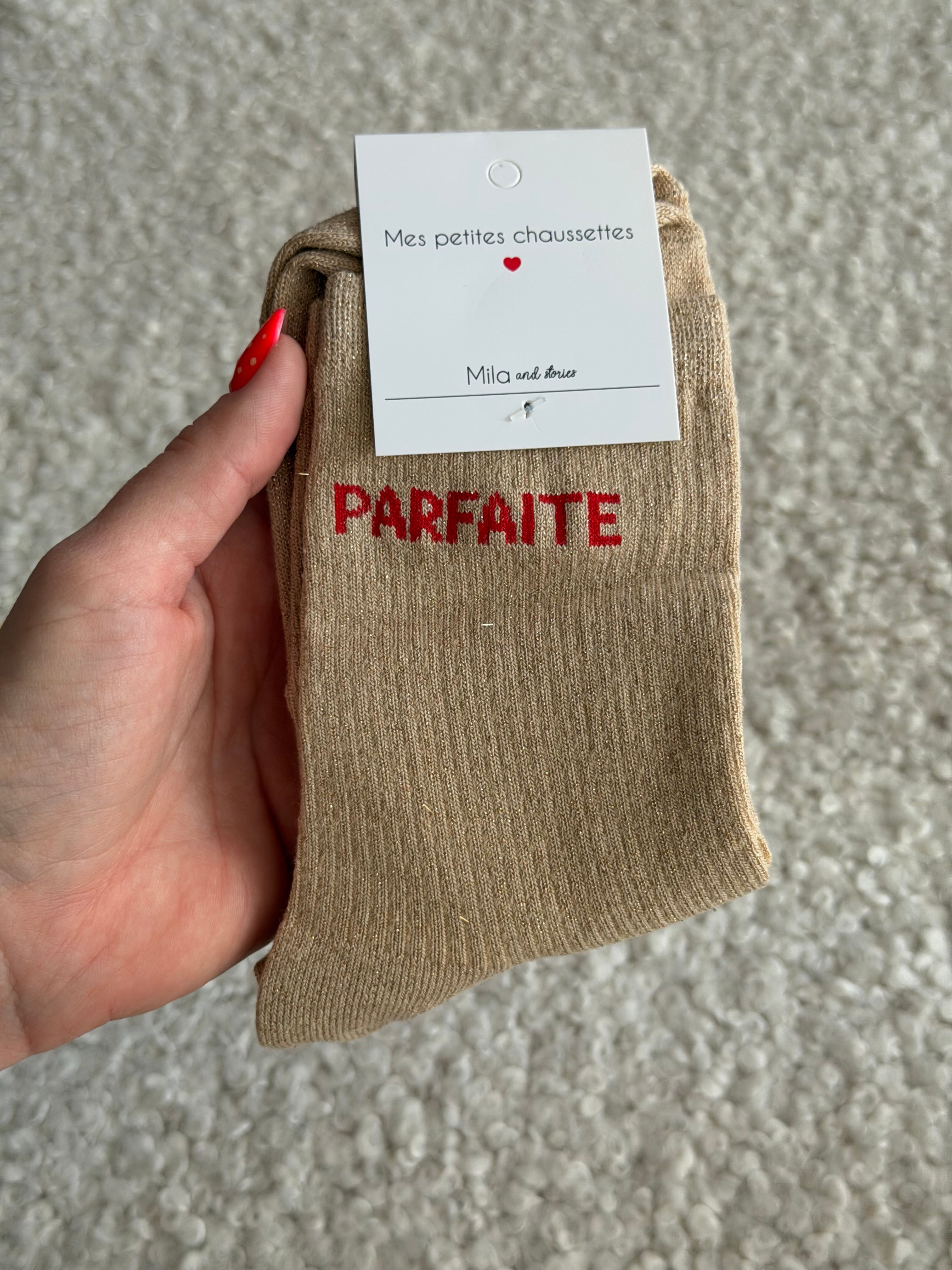 Chaussettes montantes PARFAITE