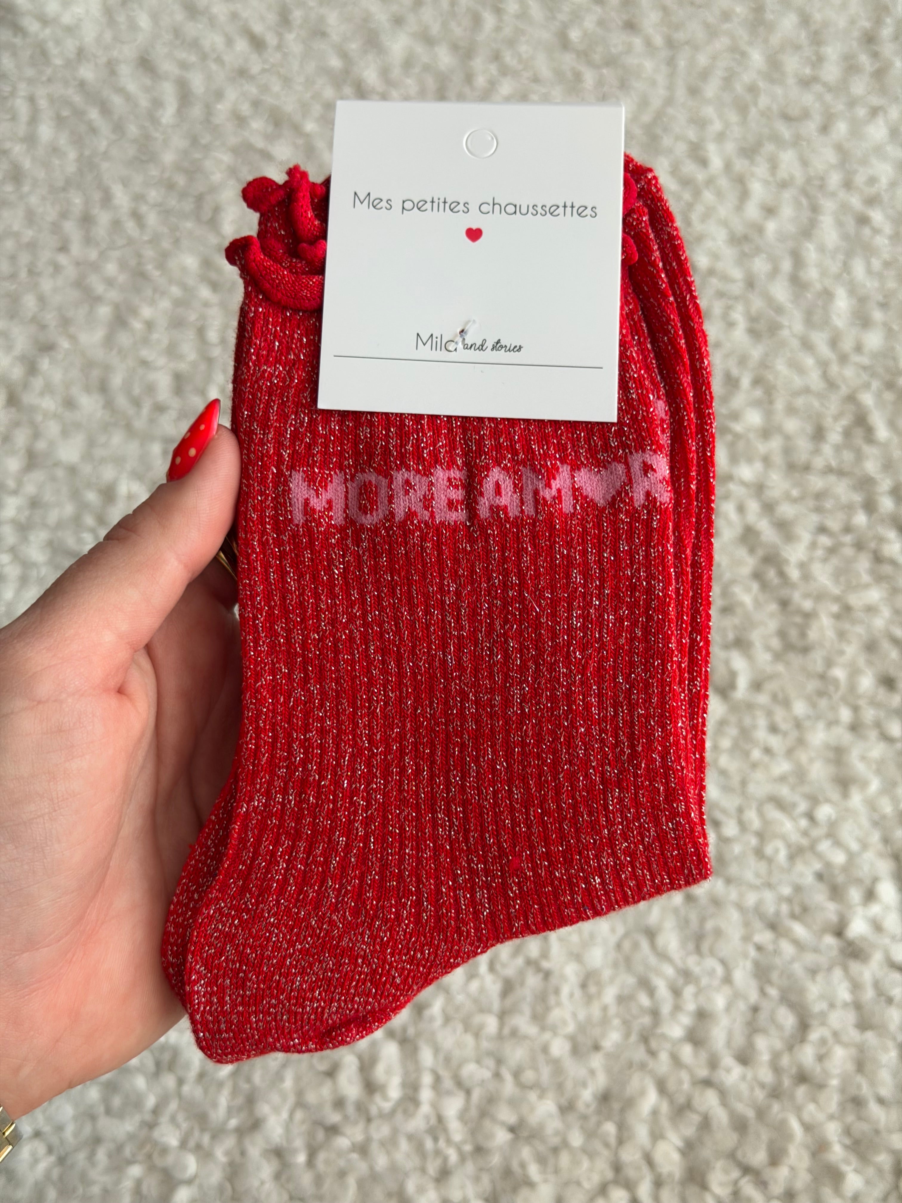 Chaussettes montantes MORE AMOR