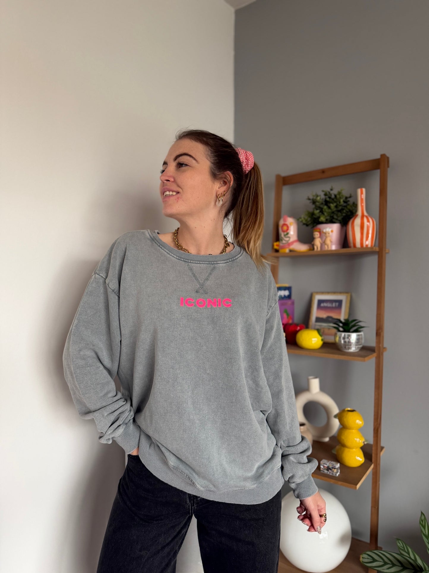Sweat ICONIC Gris