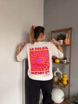 T-shirt SOLEIL Blanc