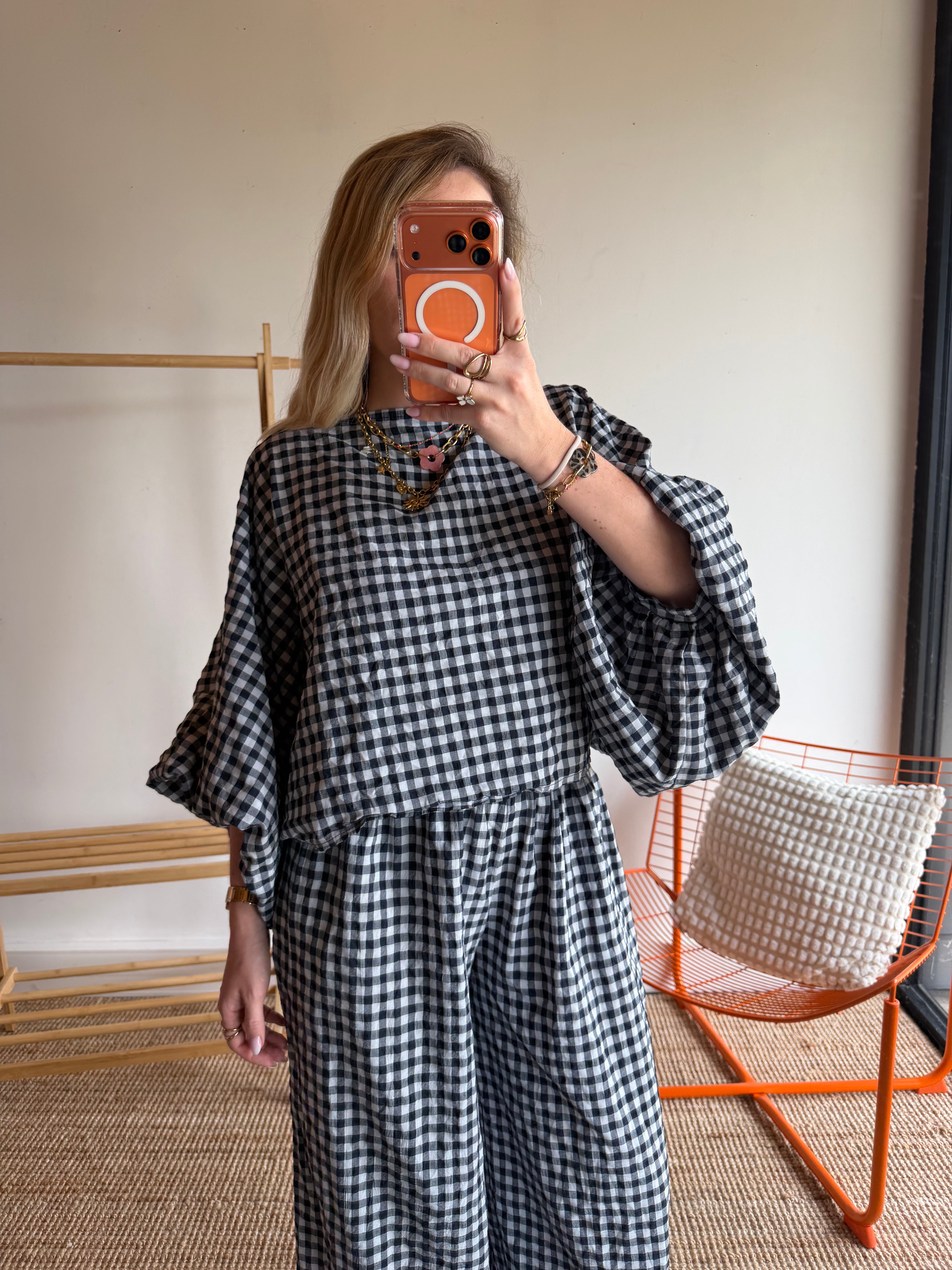Blouse DIANE Bleu marine