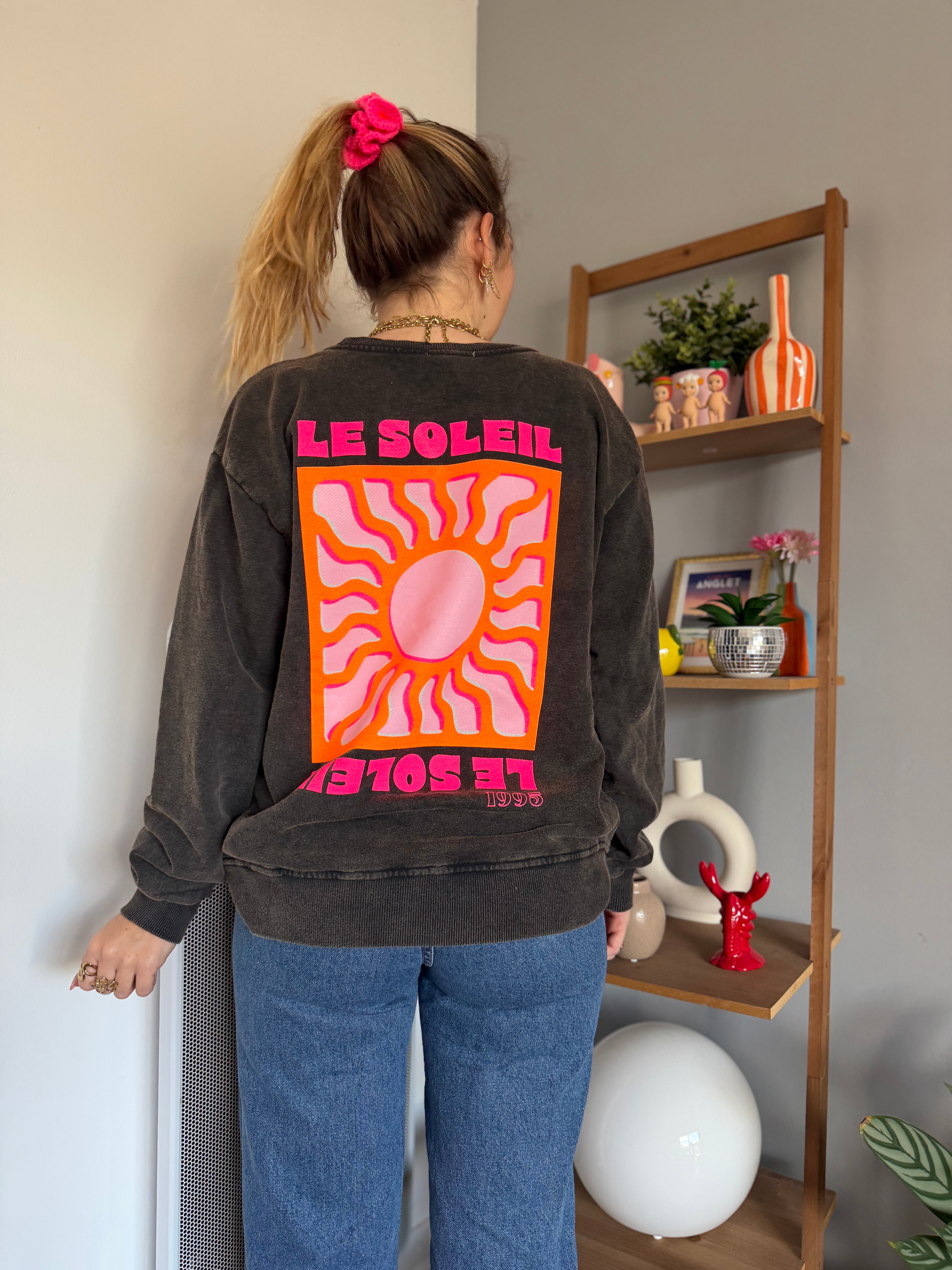 Sweat SOLEIL Noir (NEW FLUO)