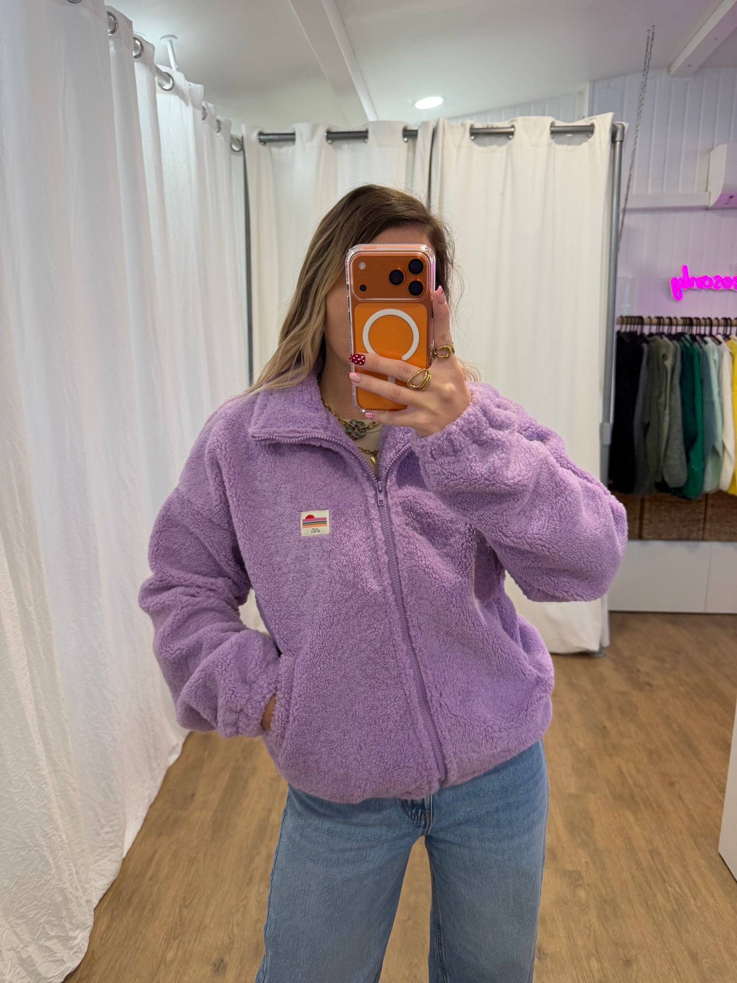 Veste polaire AVA Lilas