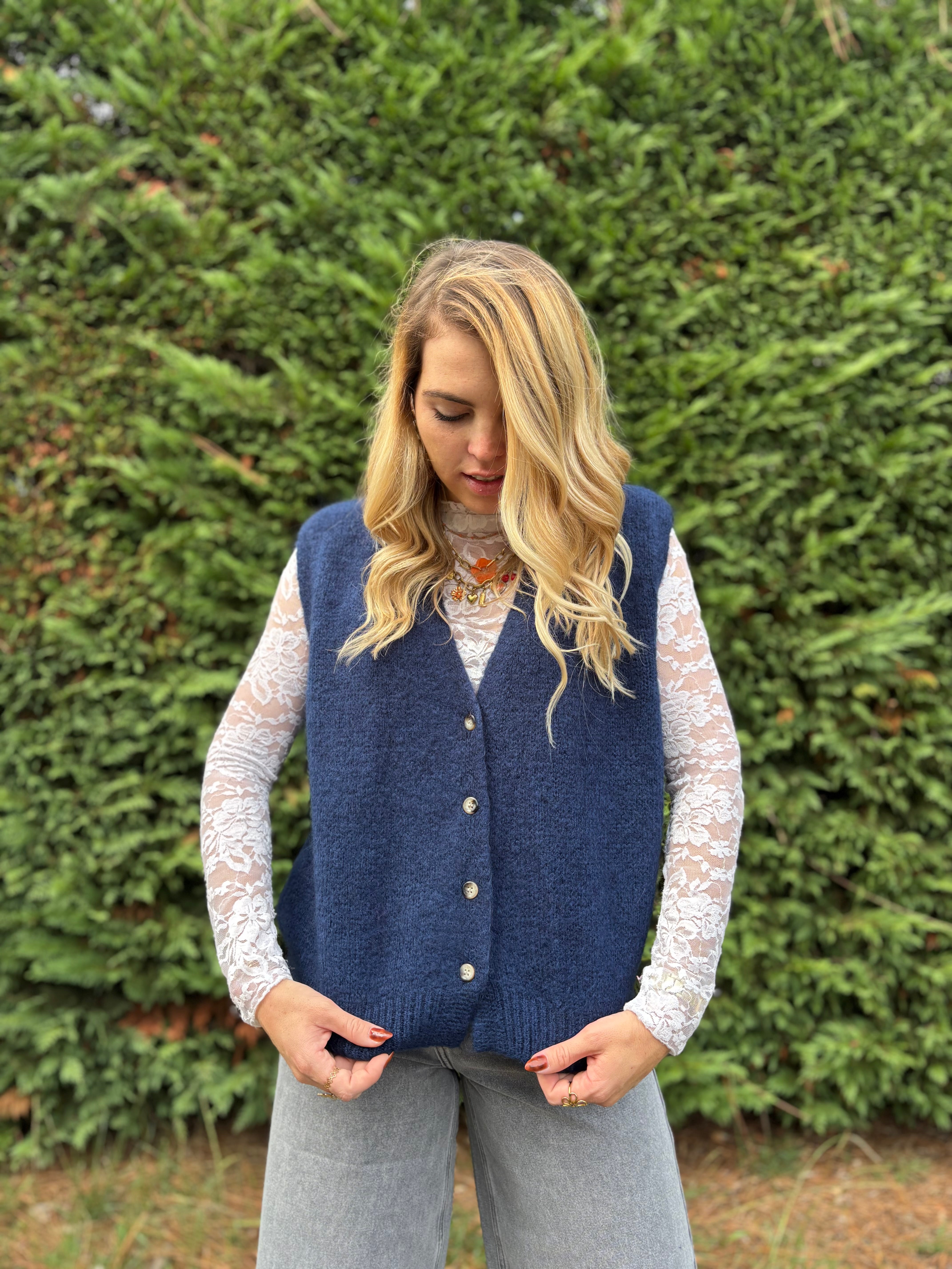 4 - Gilet TOM - Bleu marine
