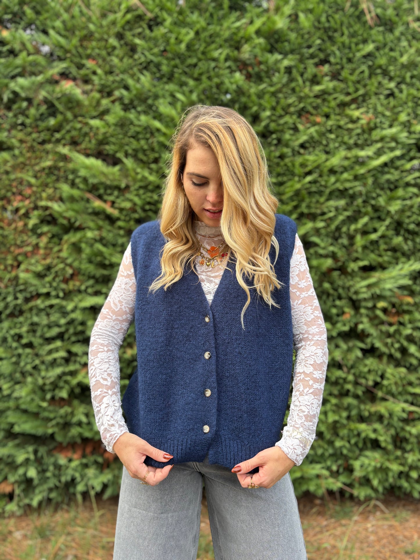 4 - Gilet TOM - Bleu marine