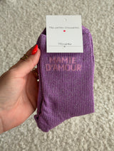 Chaussettes montantes MAMIE D’AMOUR