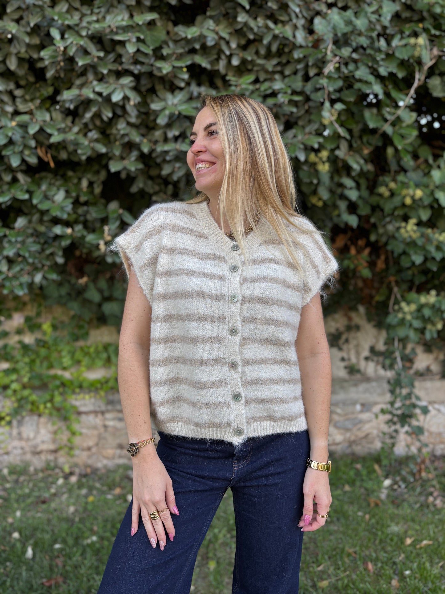Gilet sans manches ZOÉ - 8 couleurs