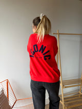 Sweat ICONIC CLUB Rouge