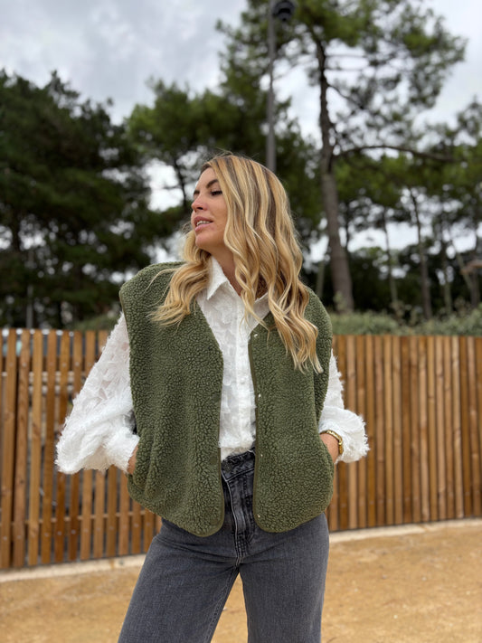 Veste sans manches ABY Kaki