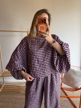 Blouse DIANE Prune