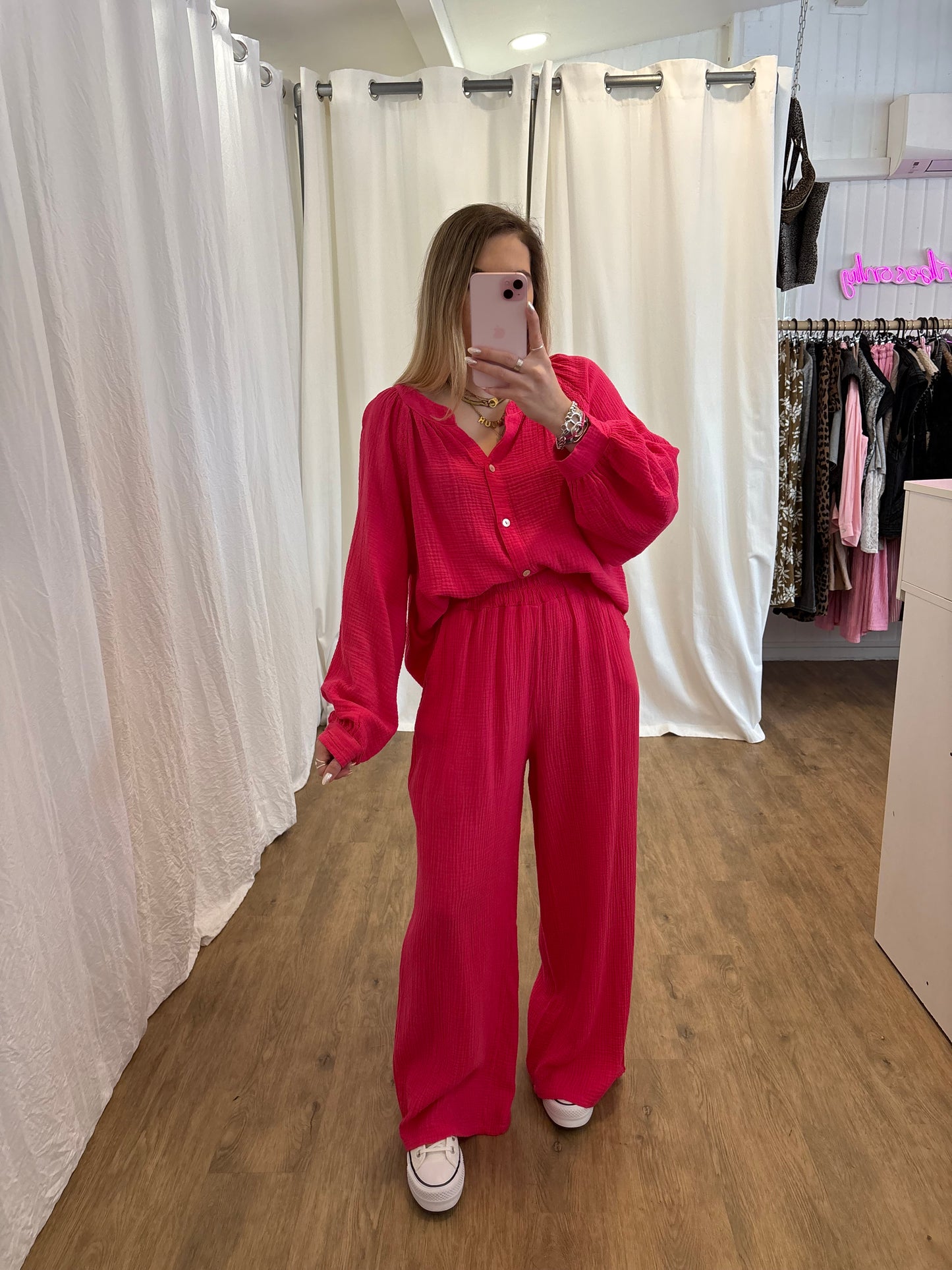 Blouse LYA Framboise