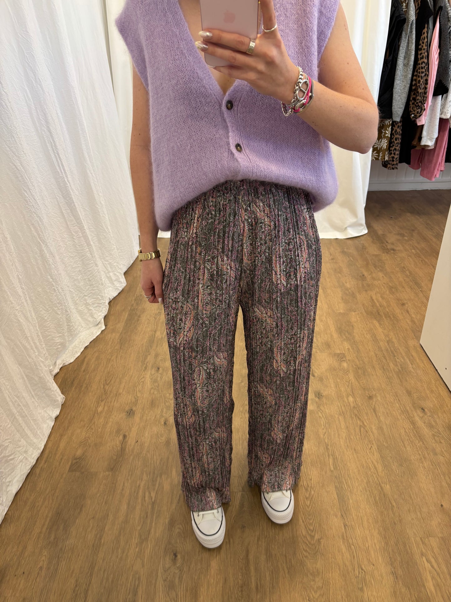 9 - Pantalon plissé BILI Kaki