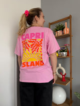 T-shirt CAPRI ISLAND Rose