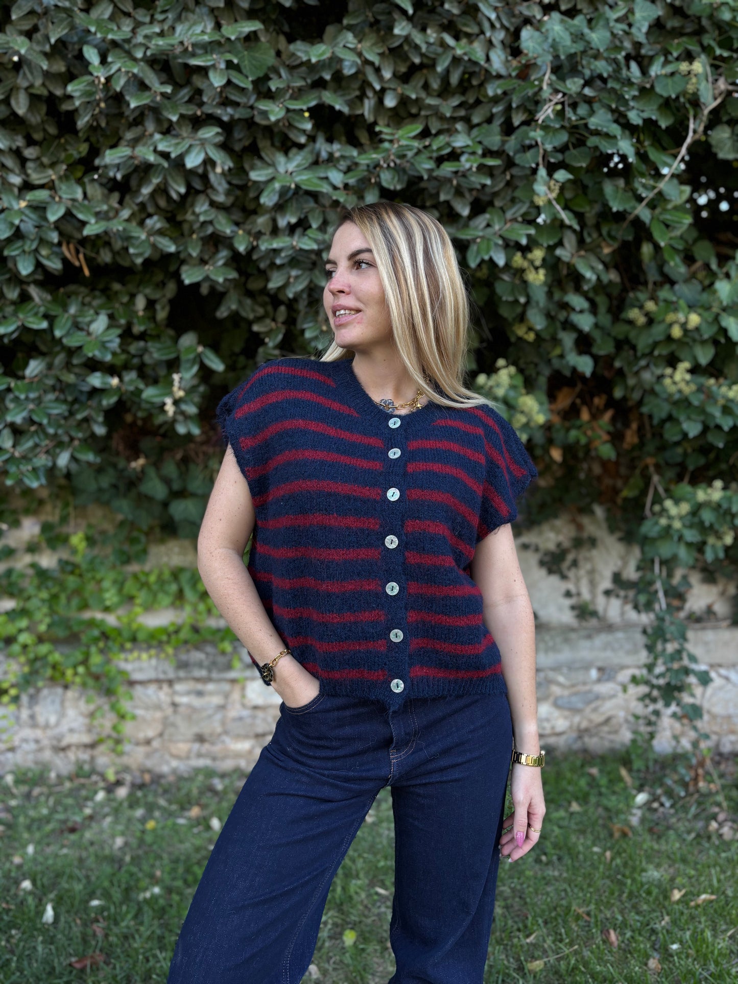 Gilet sans manches ZOÉ - 8 couleurs