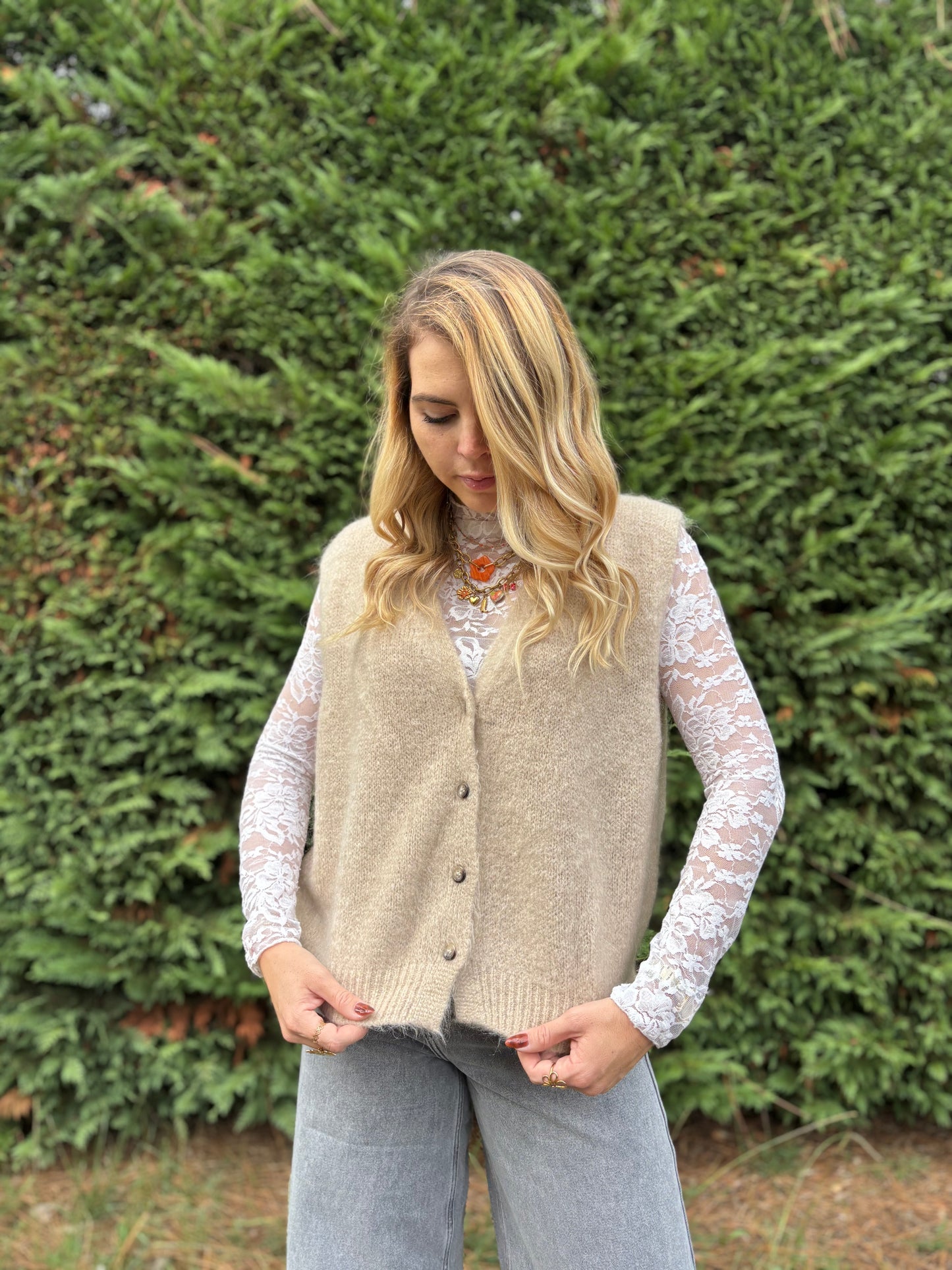 41 - Gilet TOM - Beige