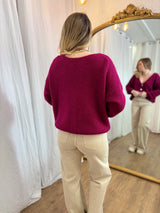 60 - Gilet LOU - Fushia violet 🧡