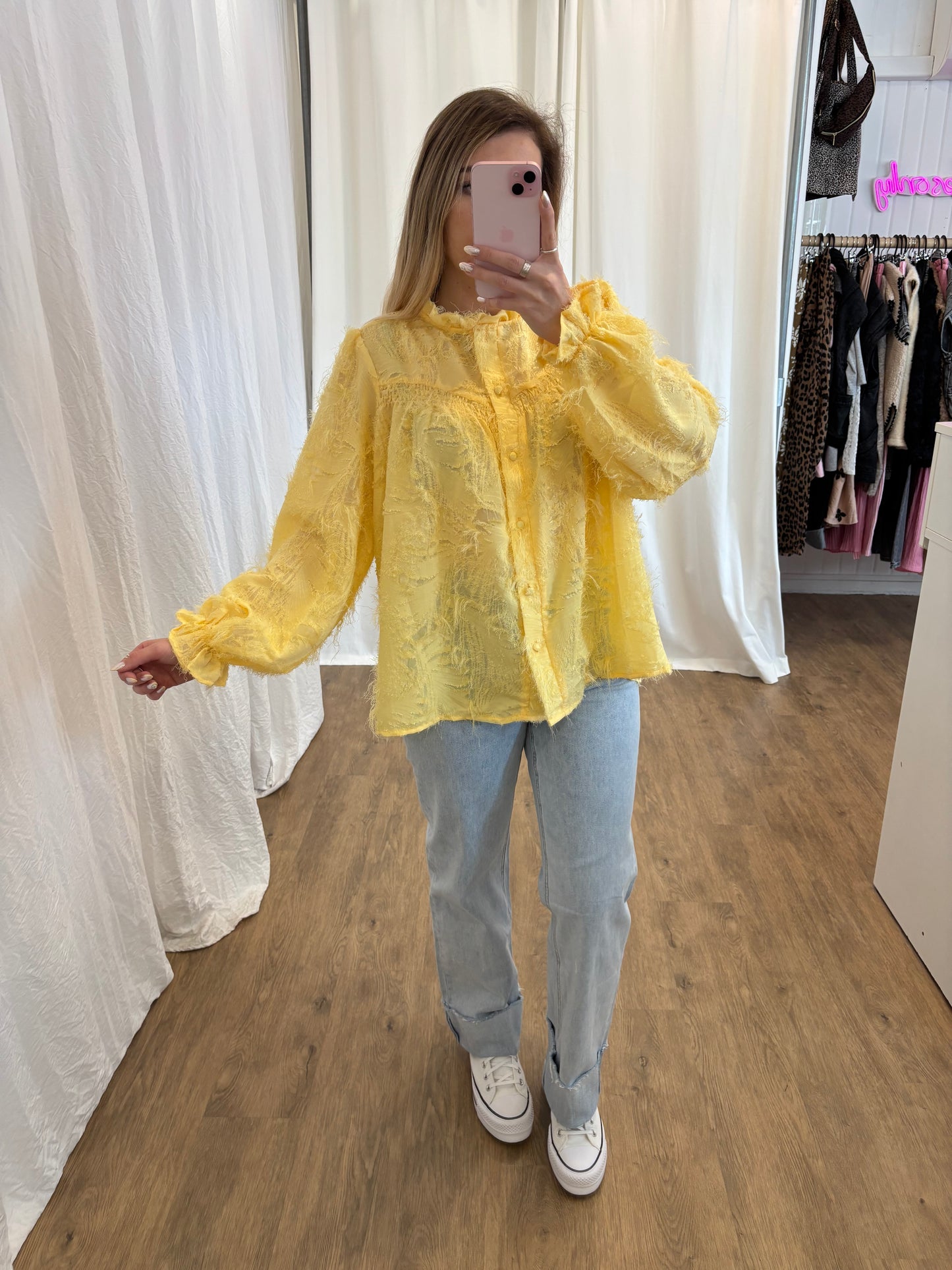 Chemise AINA Jaune