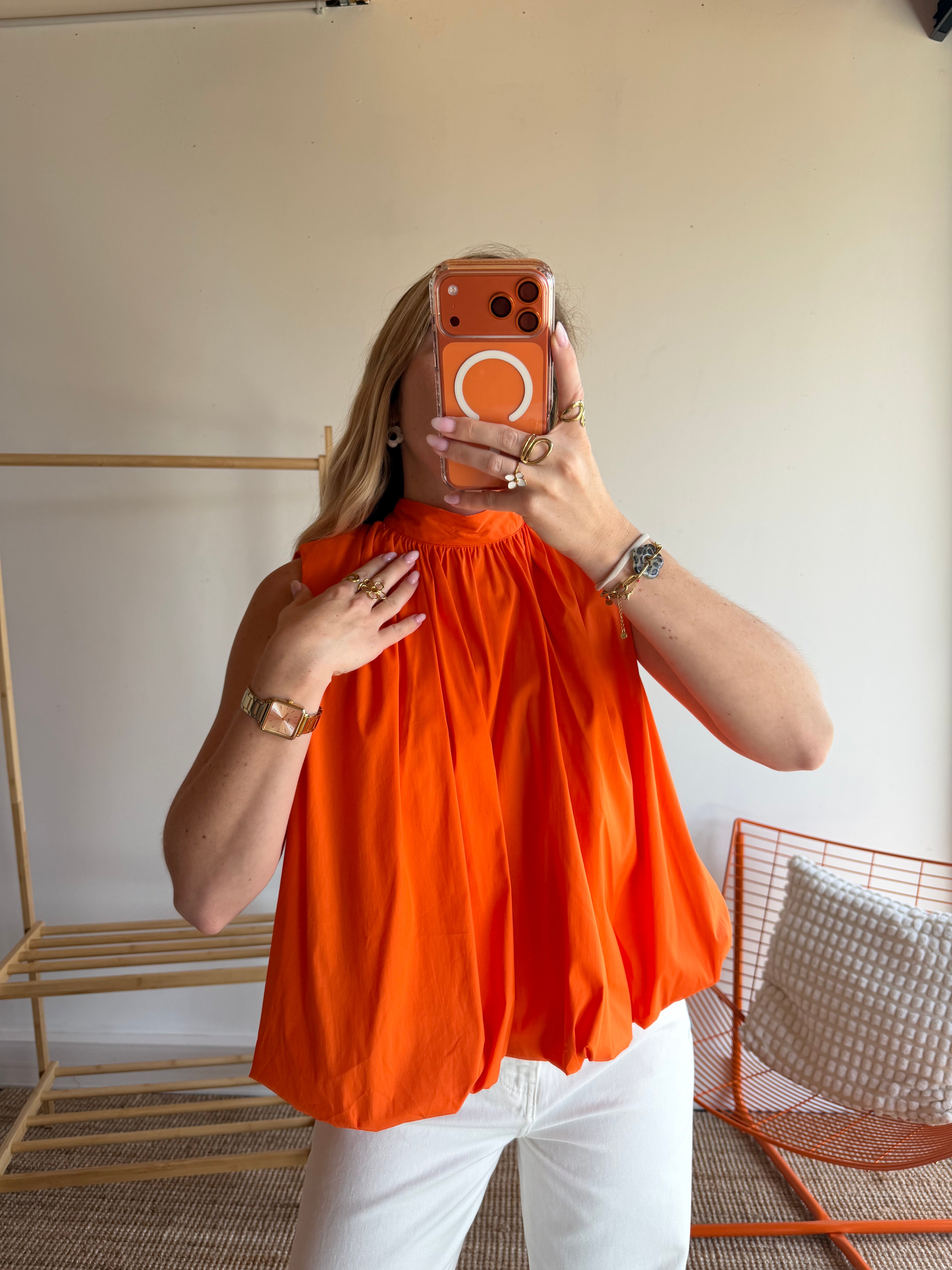 Top CARLA Orange