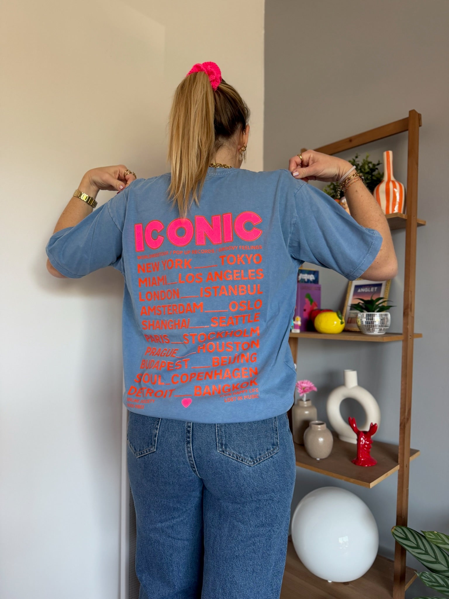 T-shirt ICONIC Bleu