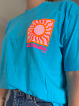 T-shirt SOLEIL (NEW FLUO) Aqua