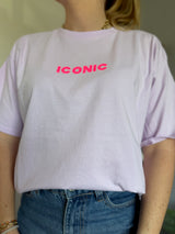 T-shirt ICONIC Lilas