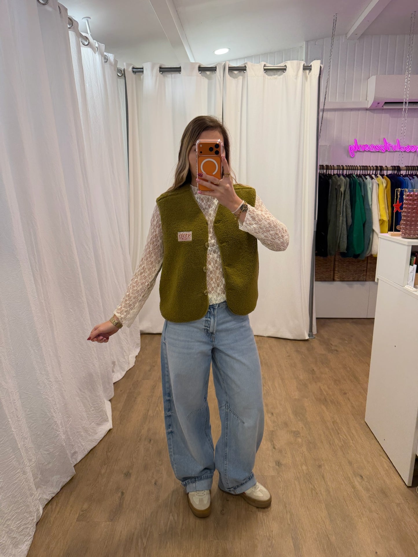 Gilet sans manches NINA Kaki