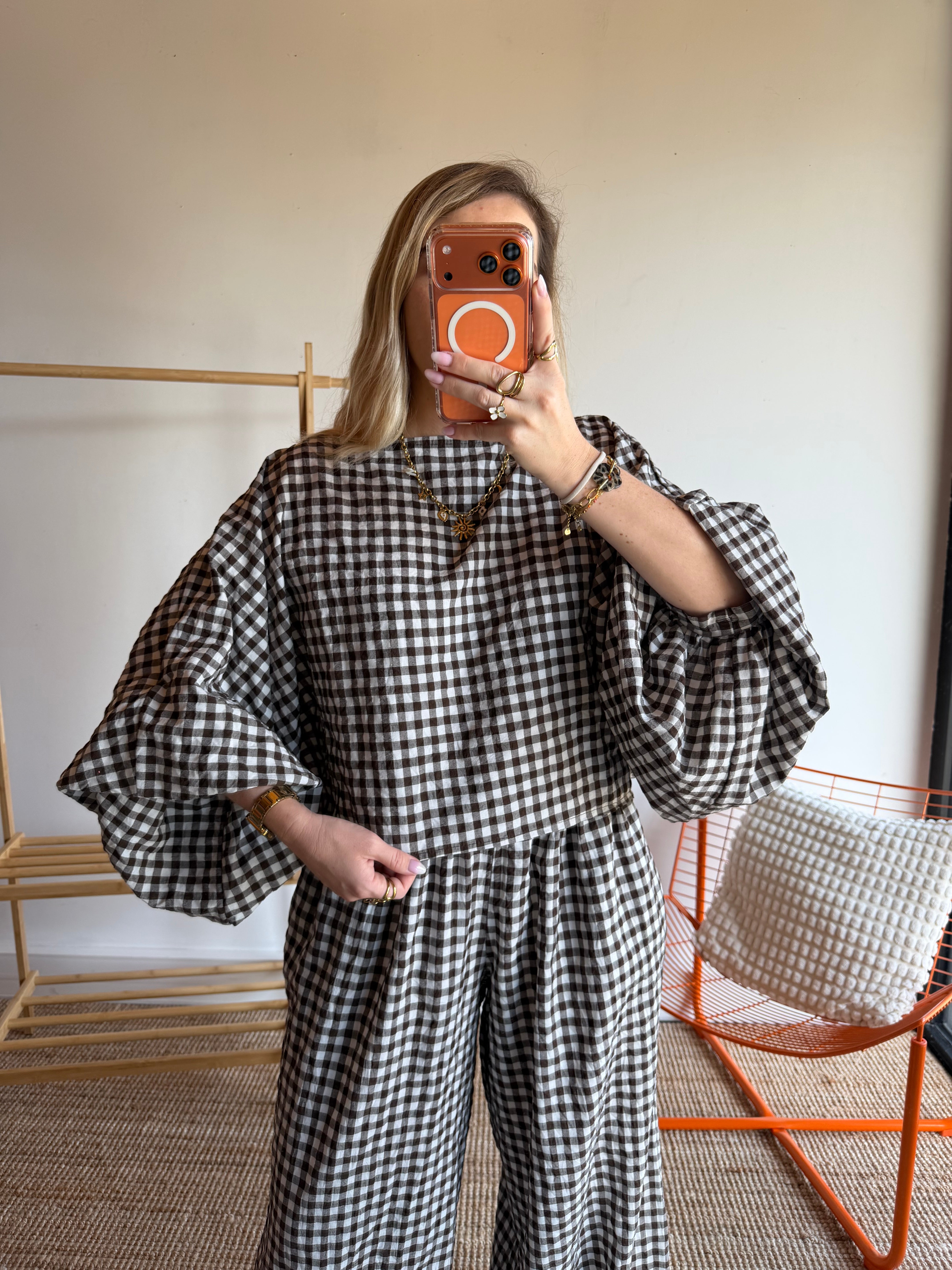 Blouse DIANE Chocolat