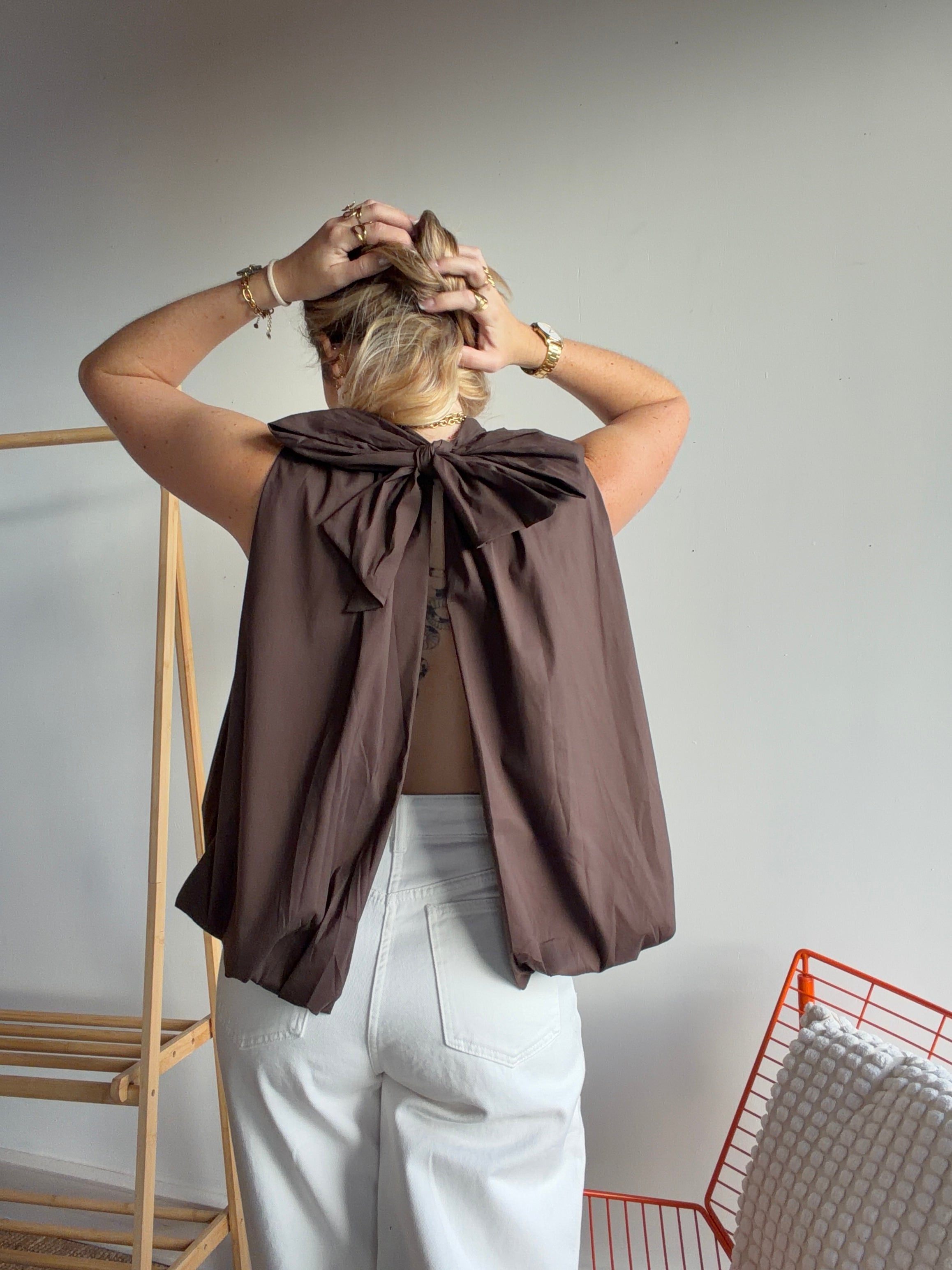 Top CARLA Chocolat