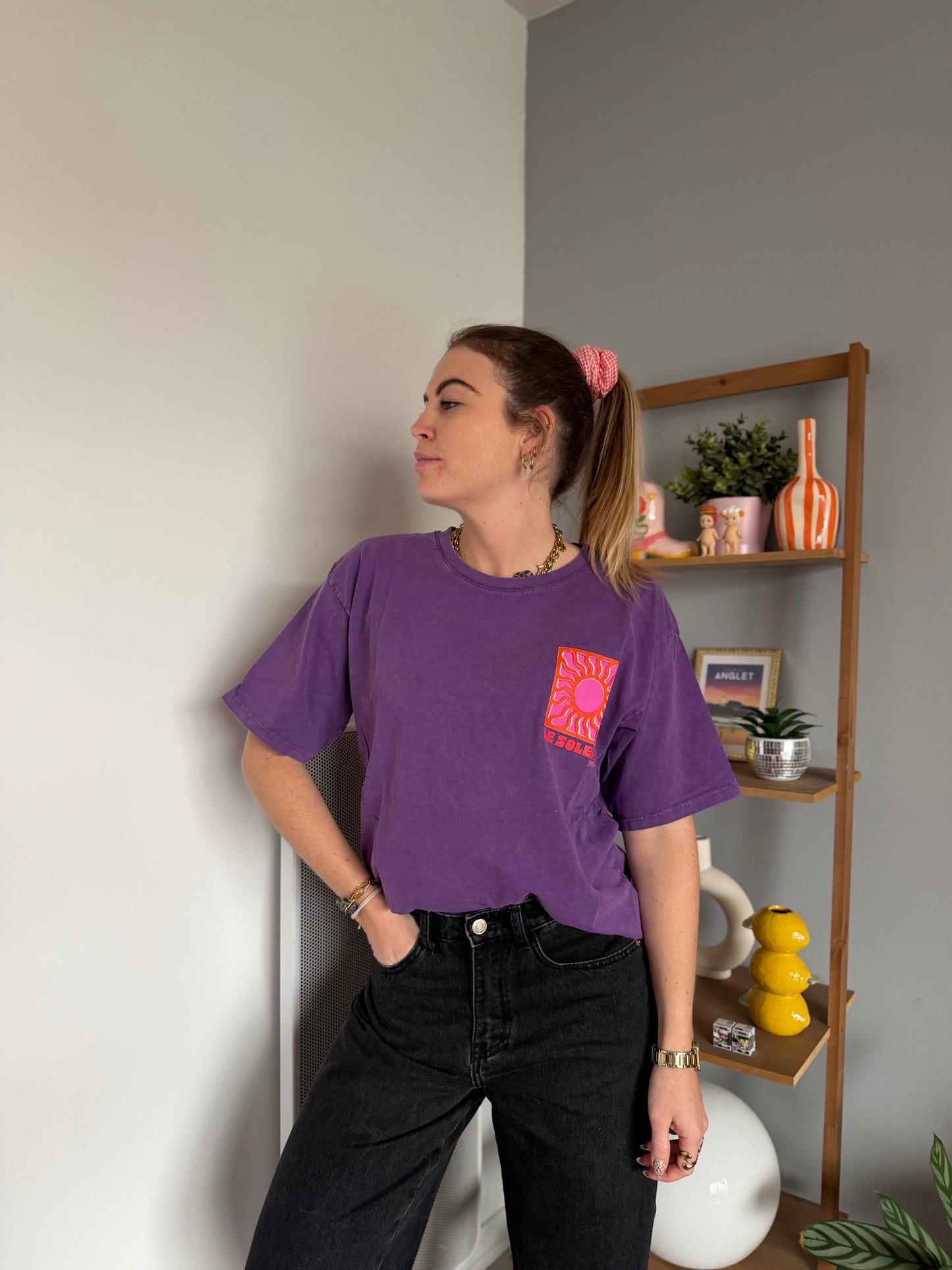 T-shirt SOLEIL Violet