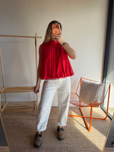 Top CARLA Rouge