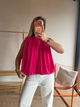 Top CARLA Fushia