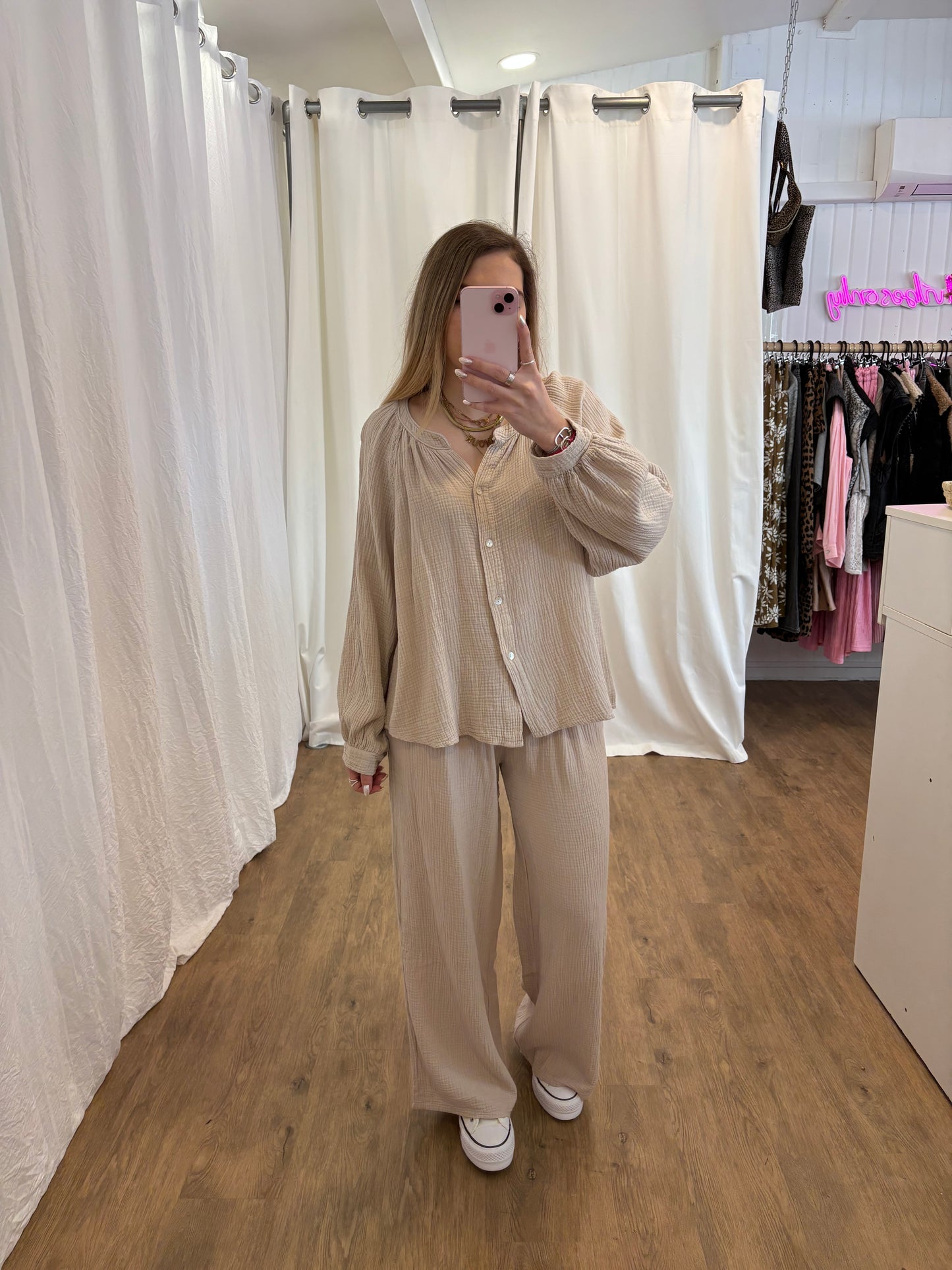 Pantalon LYA Beige