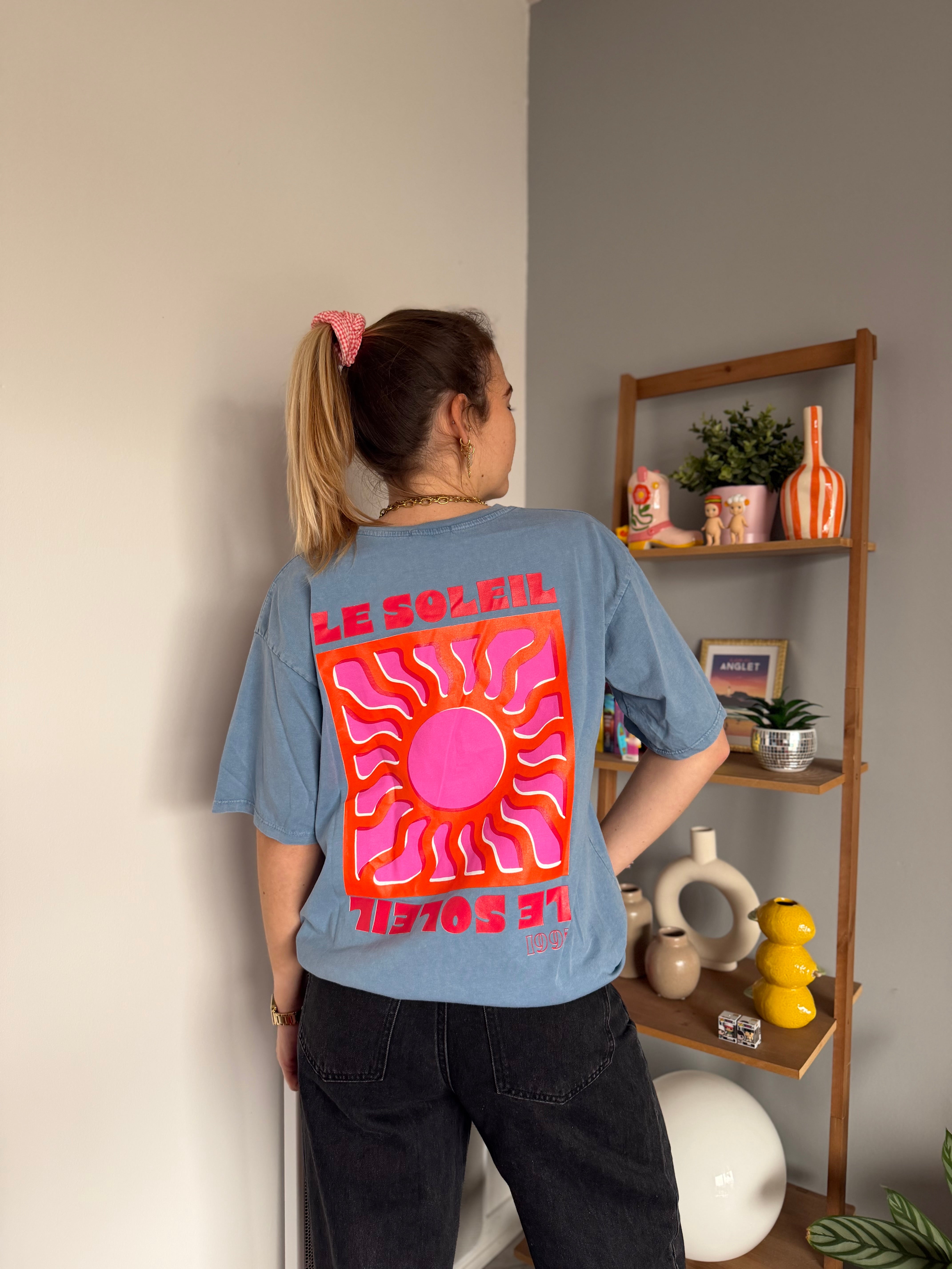 T-shirt SOLEIL Bleu