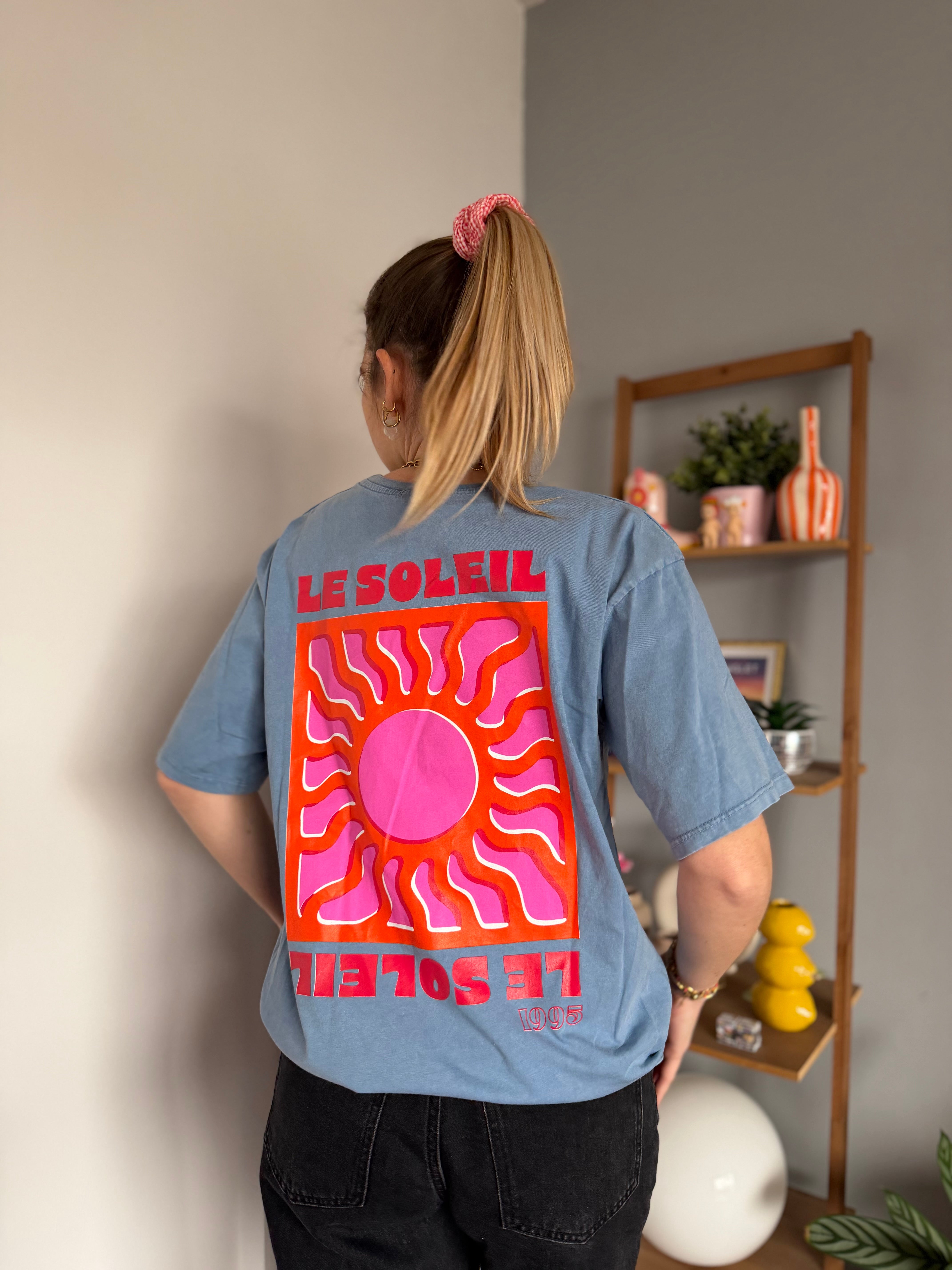 T-shirt SOLEIL Bleu