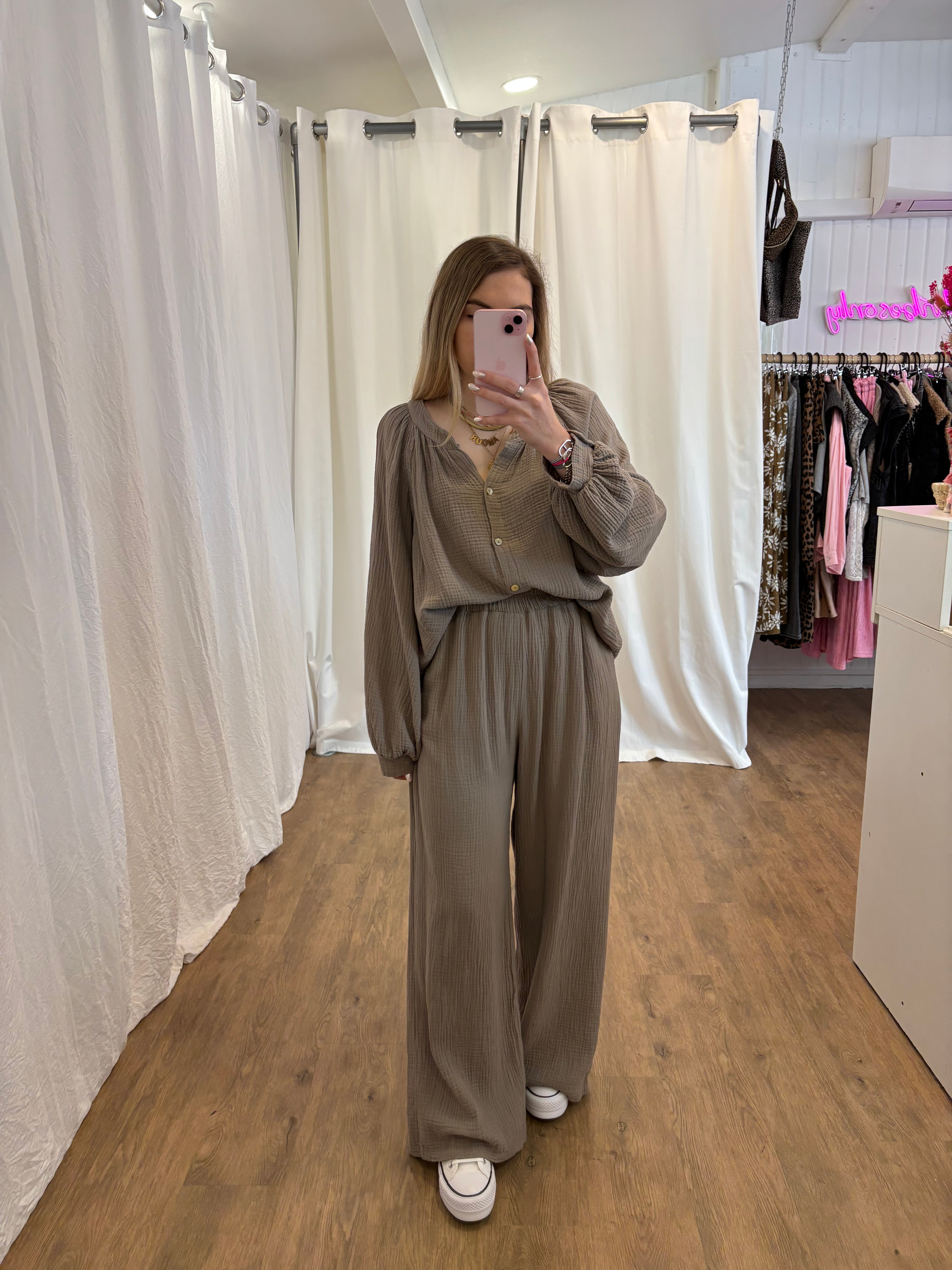 Blouse LYA Taupe