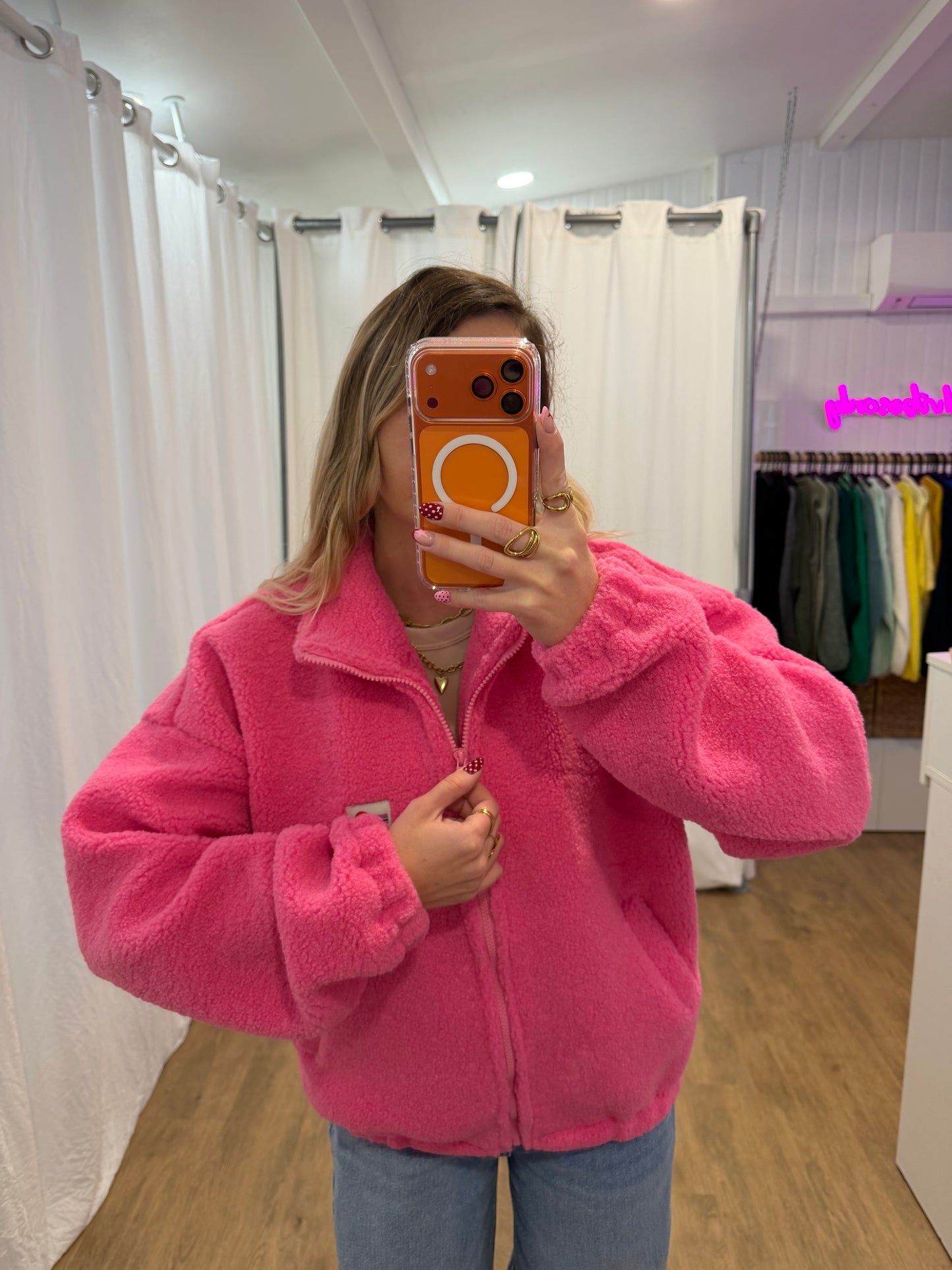 Veste polaire AVA Rose