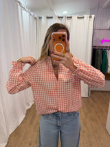 Blouse LENNY vichy rose