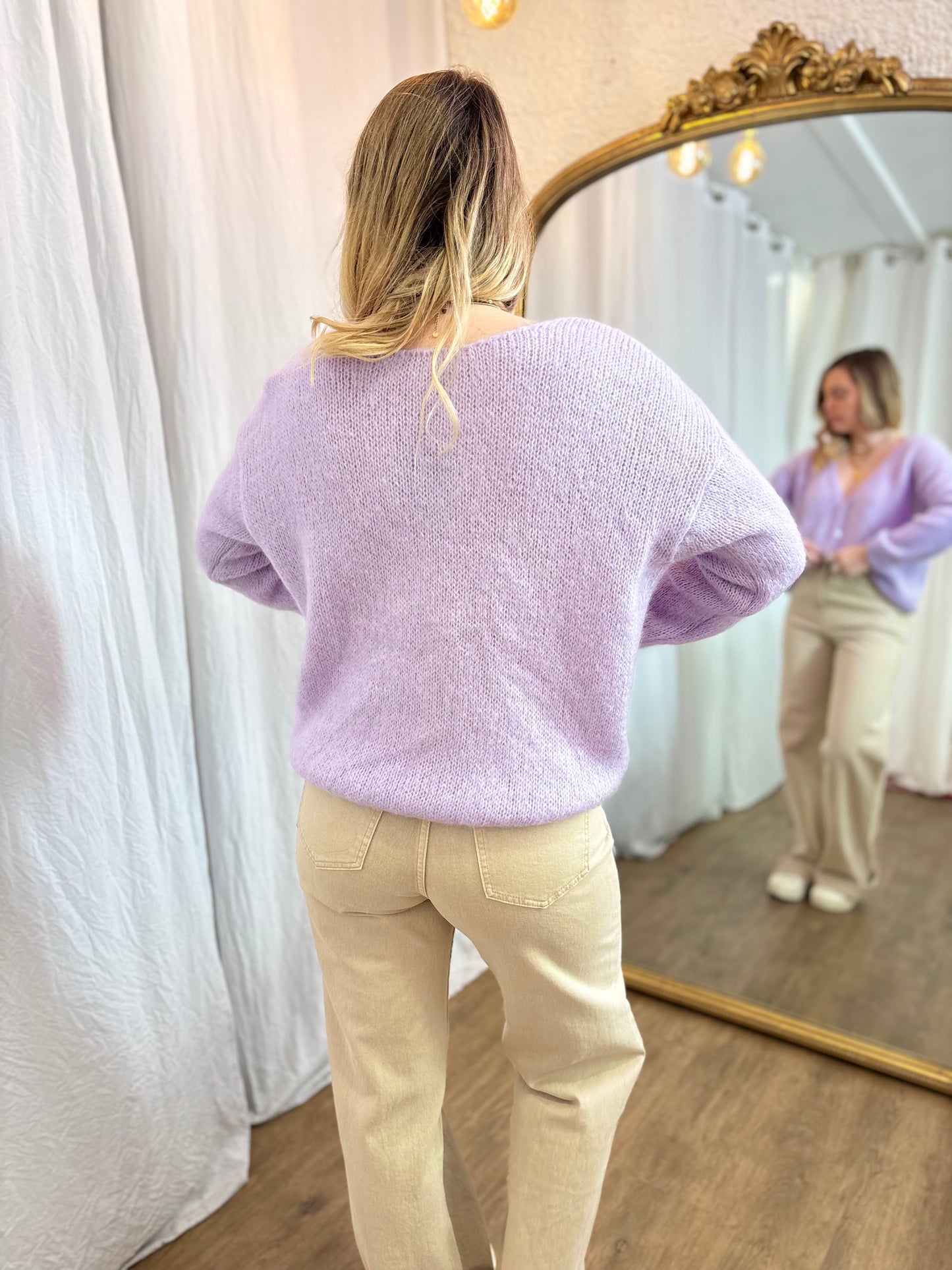 20 - Gilet LOU - Lilas 🧡