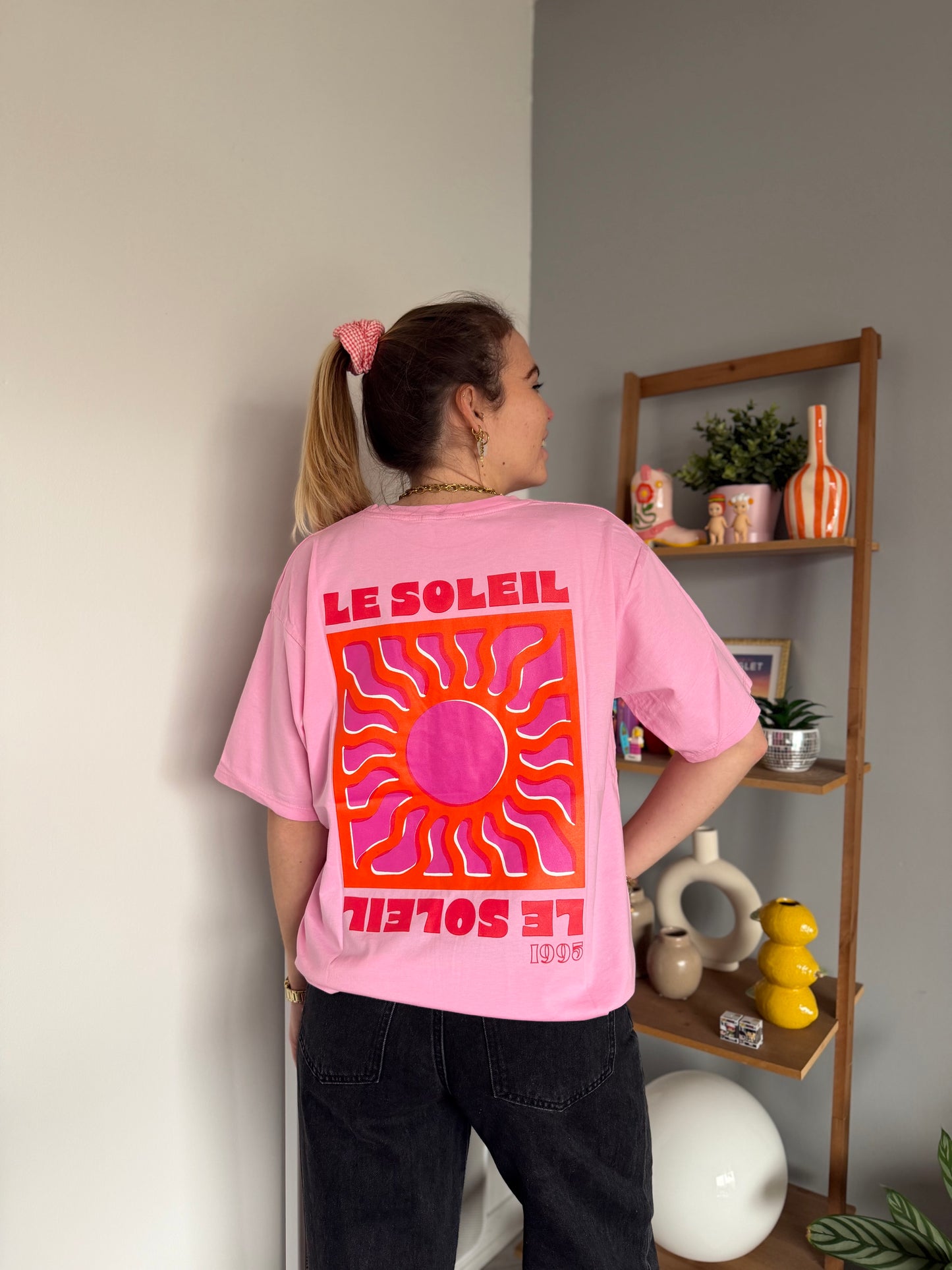 T-shirt SOLEIL Rose baby