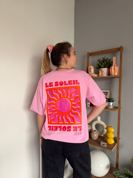 T-shirt SOLEIL Rose baby