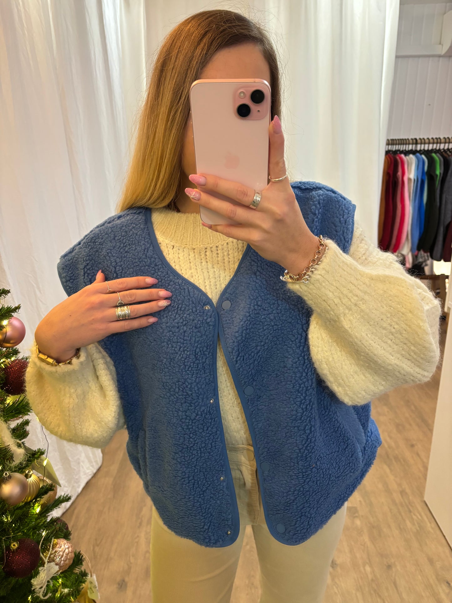 Veste sans manches ABY Bleu