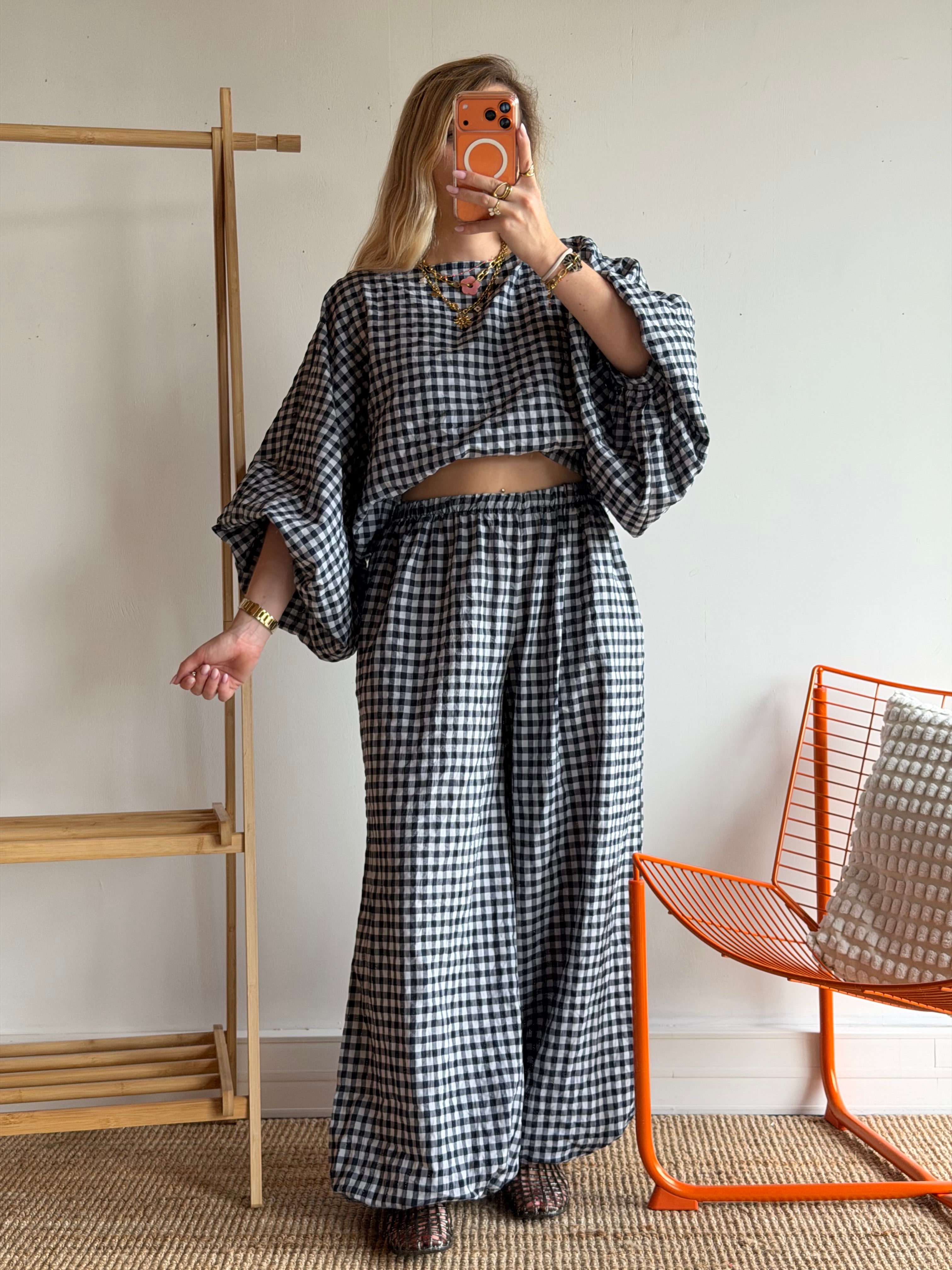 Blouse DIANE Bleu marine