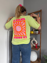 T-shirt SOLEIL Vert Anis (NEW FLUO)