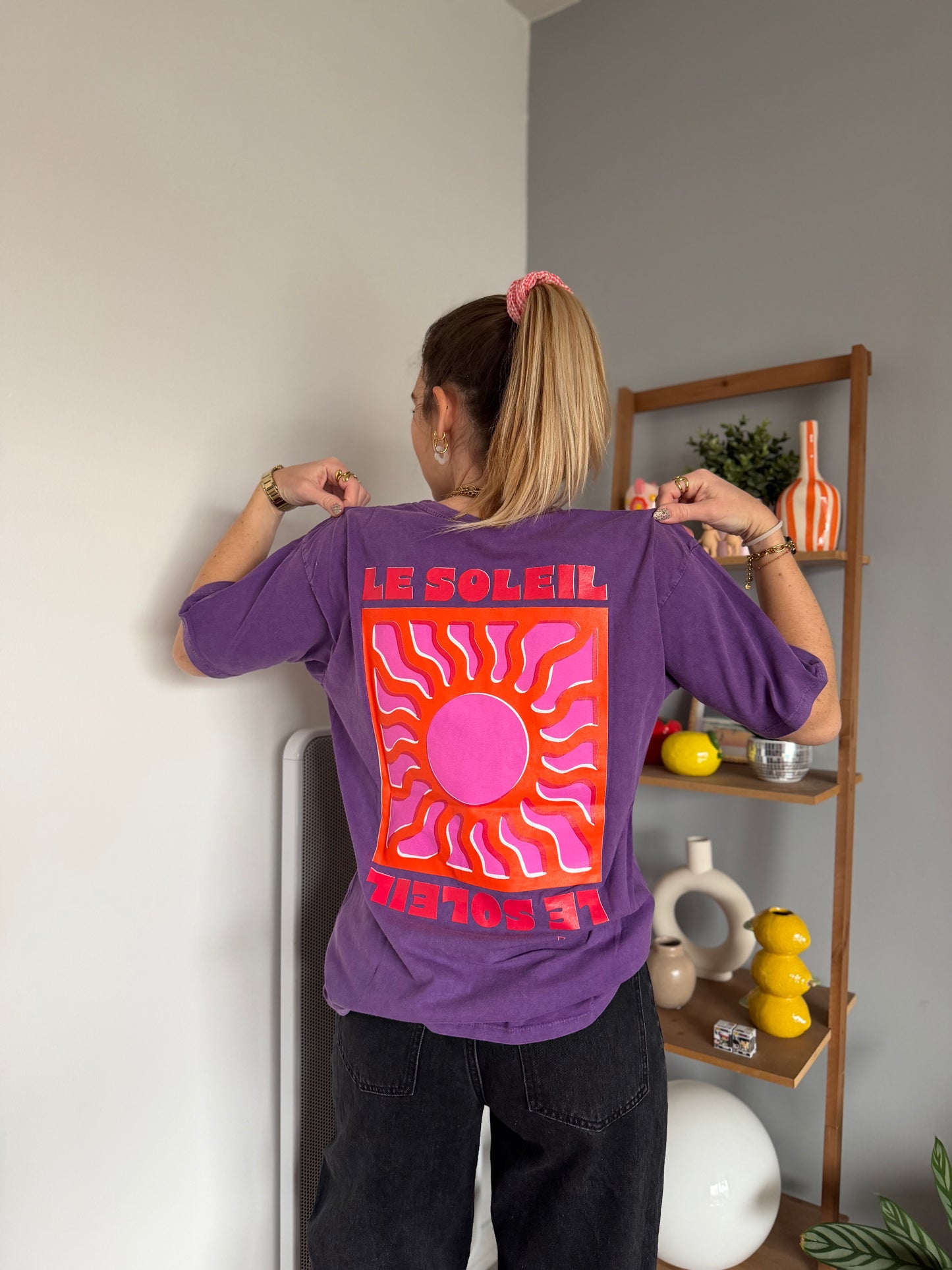 T-shirt SOLEIL Violet