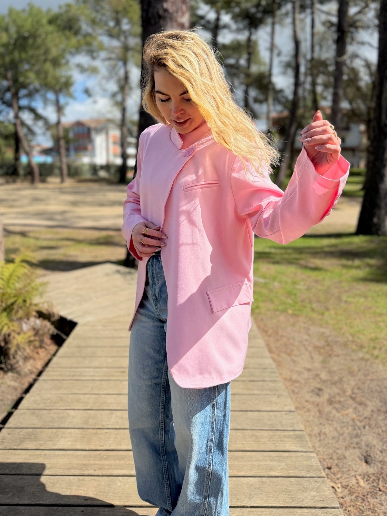 Veste blazer CHLOÉ Rose