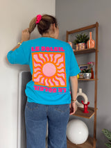 T-shirt SOLEIL (NEW FLUO) Aqua