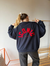 Sweat ICONIC CLUB Bleu marine