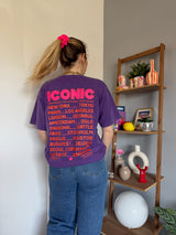 T-shirt ICONIC Violet