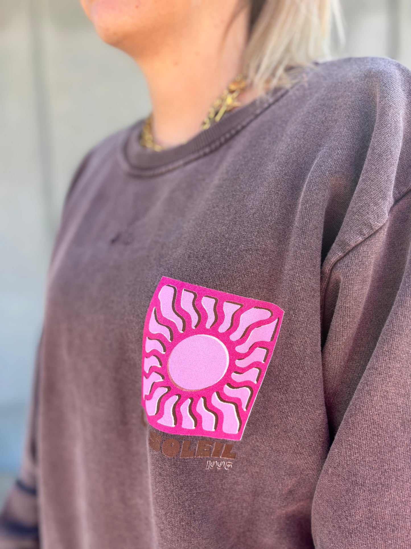 Sweat SOLEIL Marron (NEW)